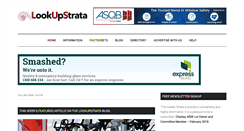 Desktop Screenshot of lookupstrata.com.au